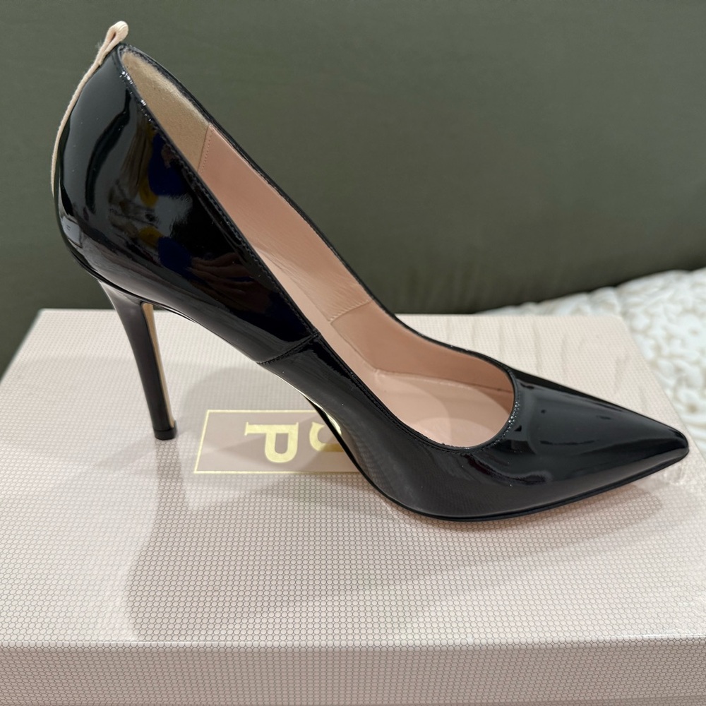 SJP by Sarah Jessica Parker Black Patent Heels